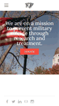 Mobile Screenshot of militaryveteranproject.org